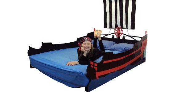 full pirate ship bed