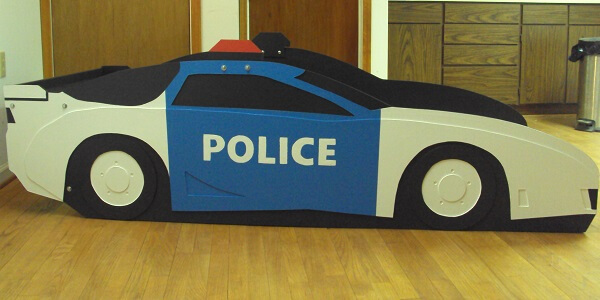 full police car bed