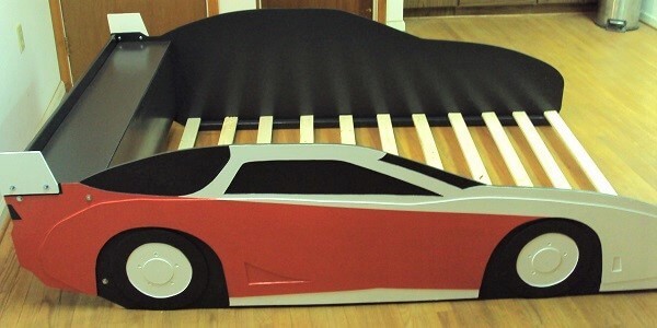 drift car side view above