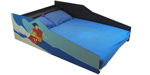 Full size surfer bed frame