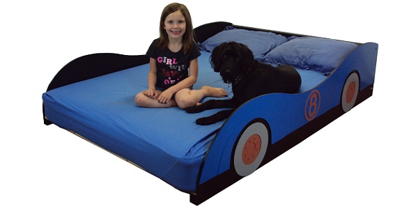 full stylized car bed frame