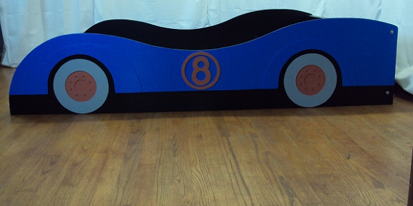 stylized car side view