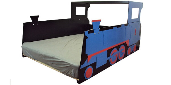Full train bed frame