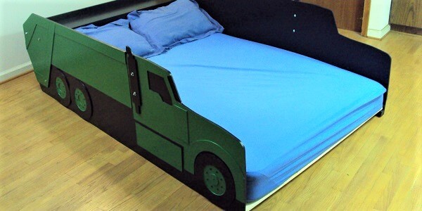 full size trash truck bed frame
