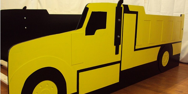 dump truck full bed