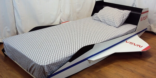 NASA chase jet bed frame