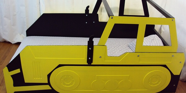 Construction equipment bed frame