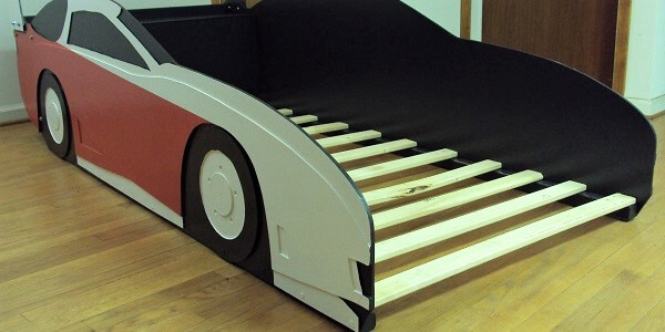 drift car front three-quarter view