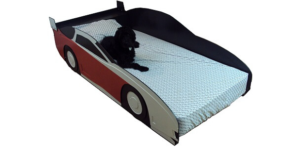 twin drift car bed with mattress