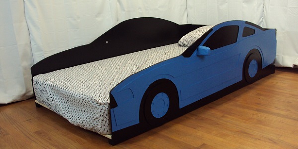 twin car bed with mattress