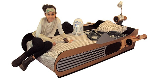 twin landspeeder bed frame