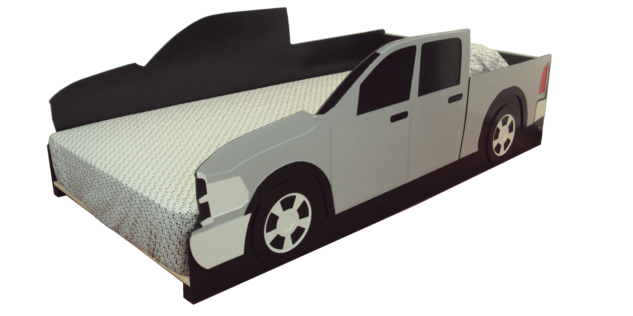 Pickup truck bed frame