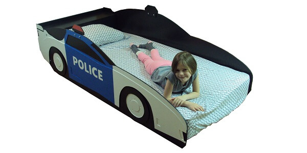 police car twin bed