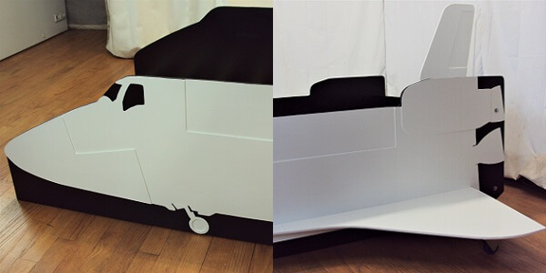 Space themed bed frame