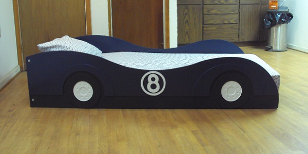 car bed side view
