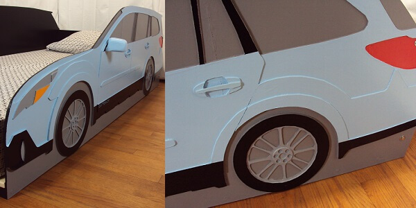 Outback bed side detail views