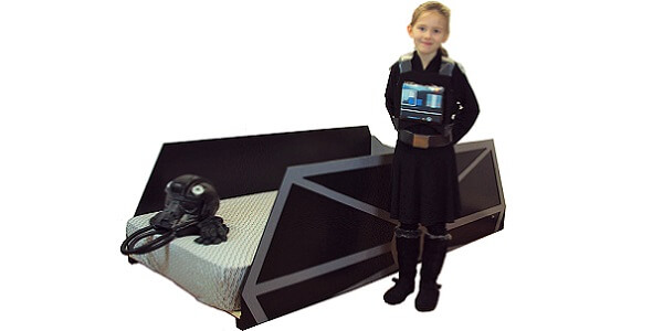 twin TIE starfighter bed