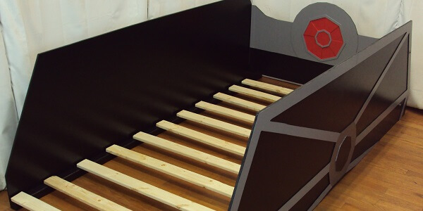 TIE fighter bed frame