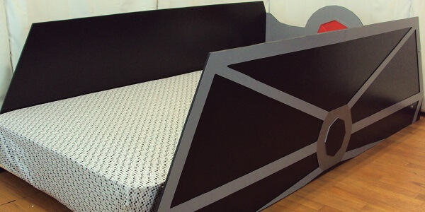 TIE starfighter bed with mattress