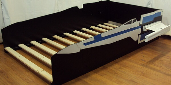 x-wing twin bed blue squadron