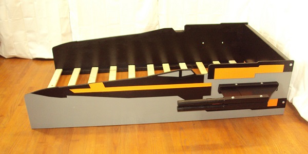 spaceship starfighter bed