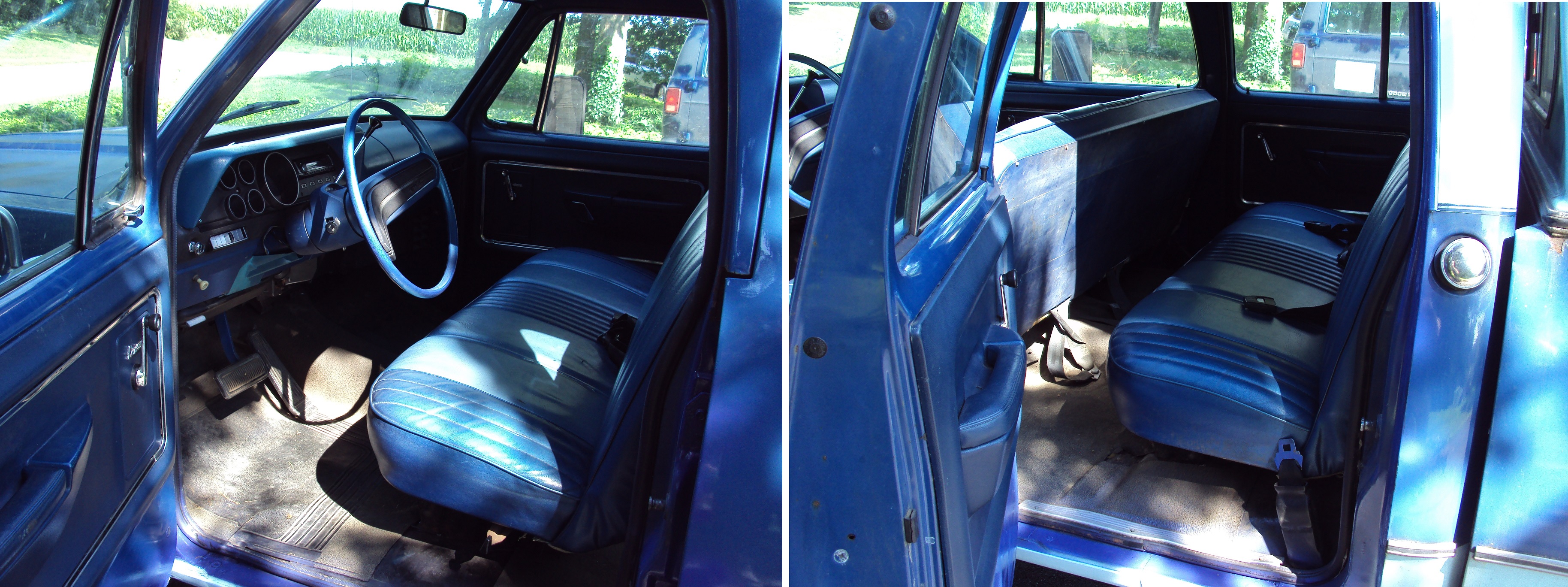 1973 D-200 crew cab interior