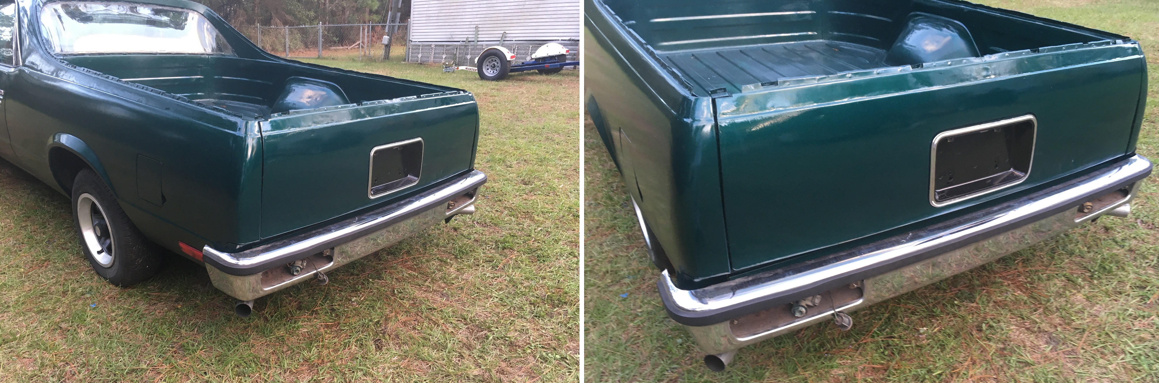 1978 Chevrolet El Camino rear bumper