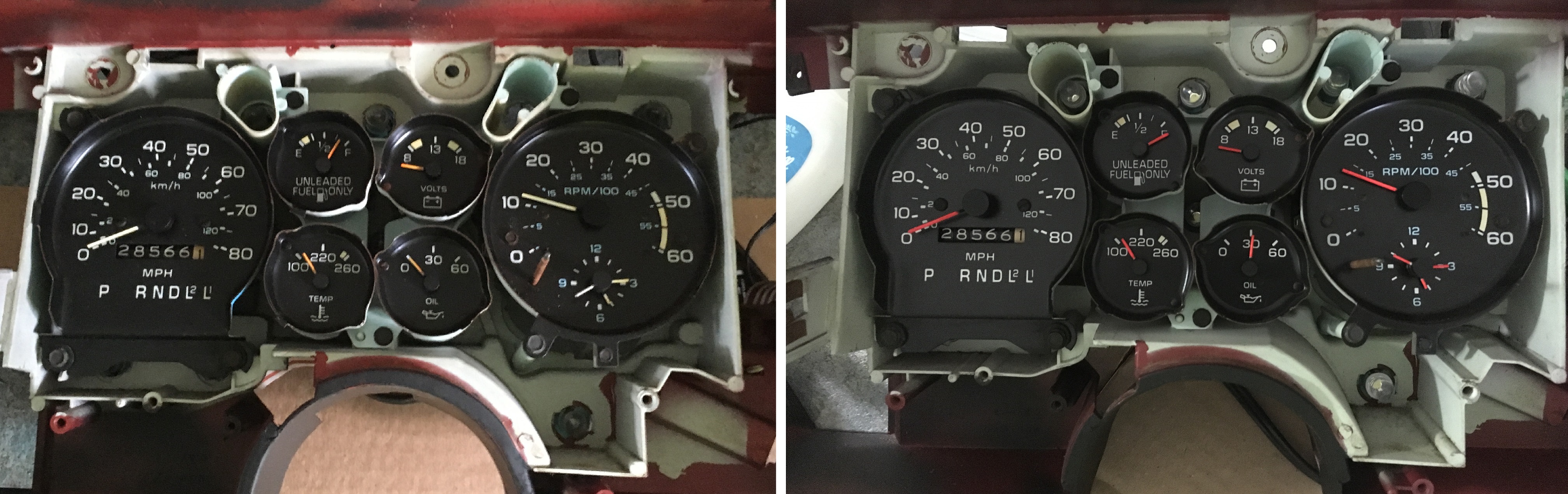 1978 Chevrolet El Camino gauge cluster