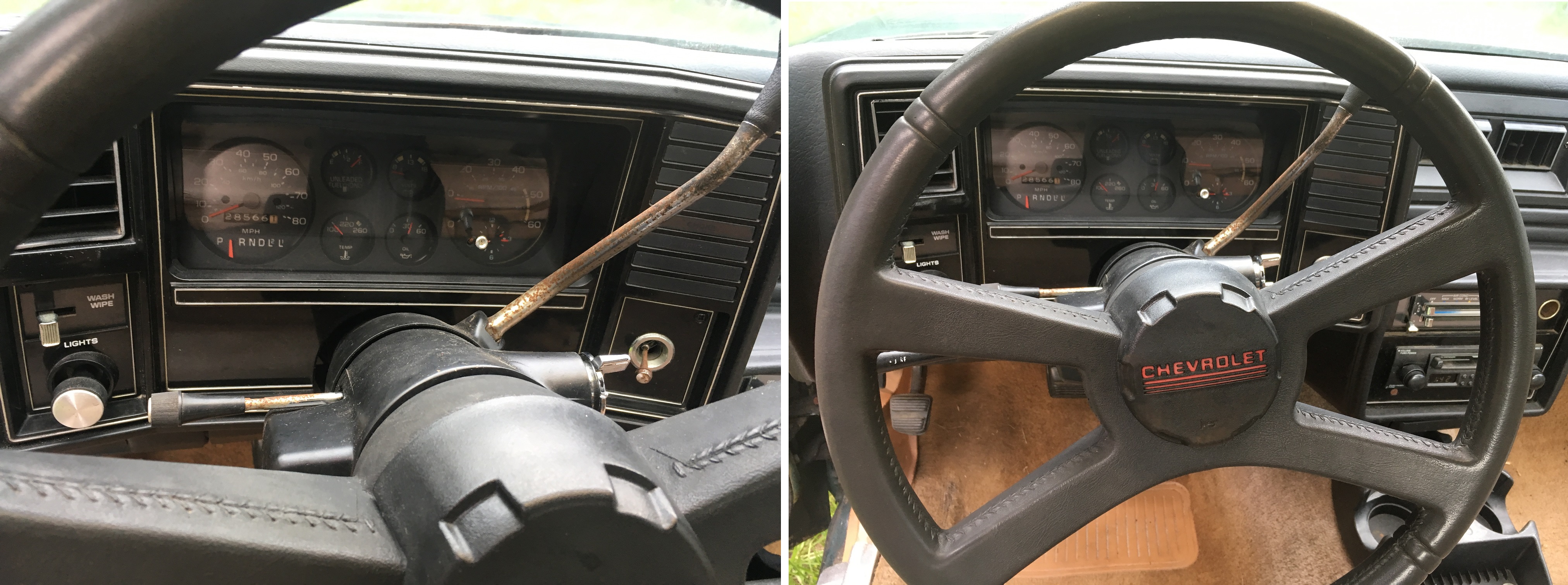 1978 el on sale camino dash