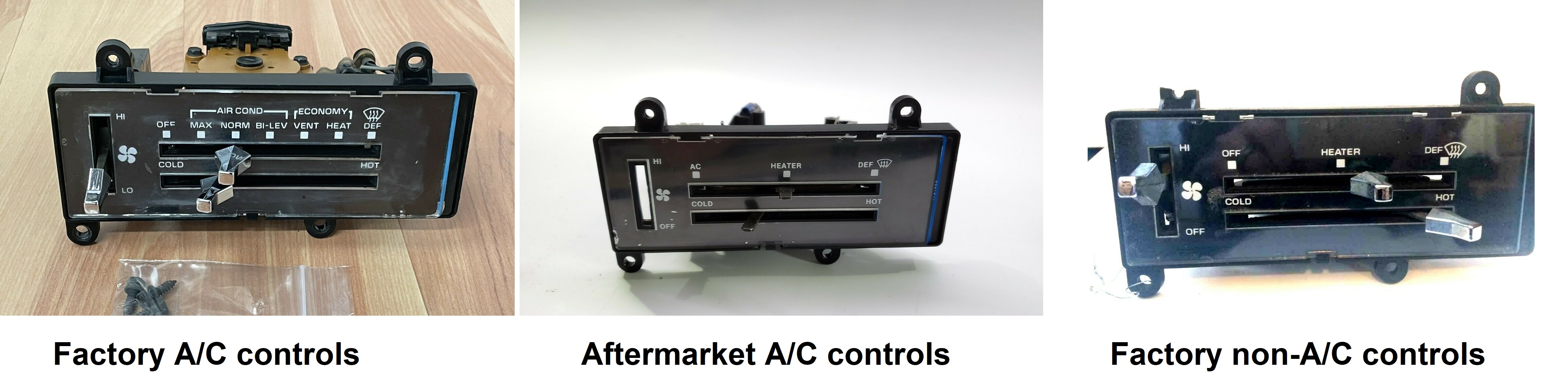 GMC 2500 aftermarket air conditioning