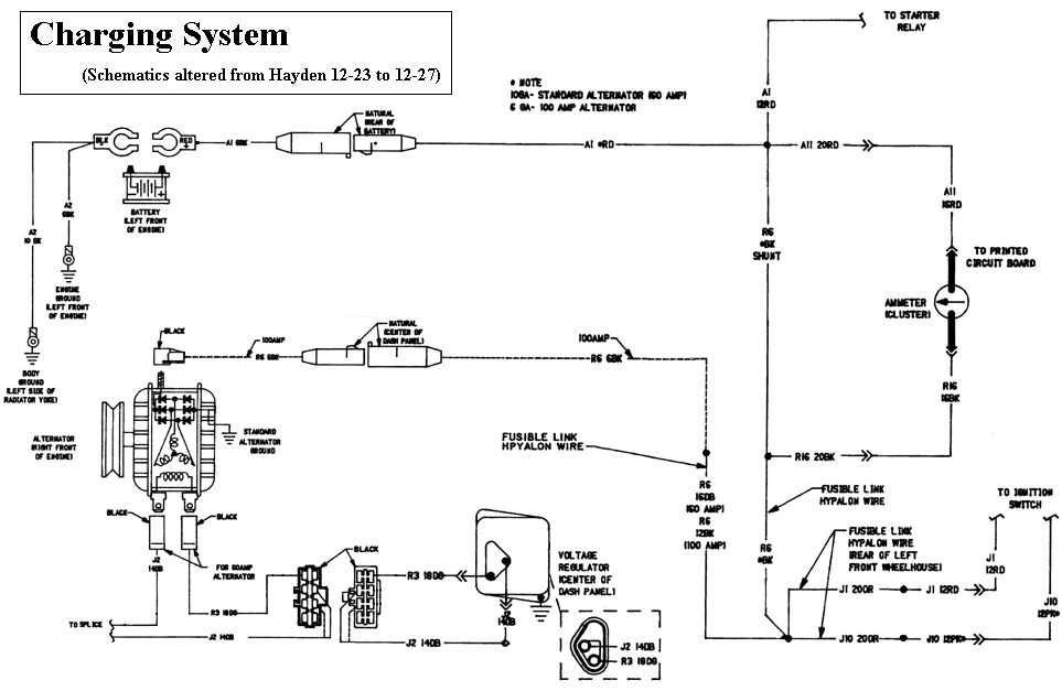 charging electrical schematic