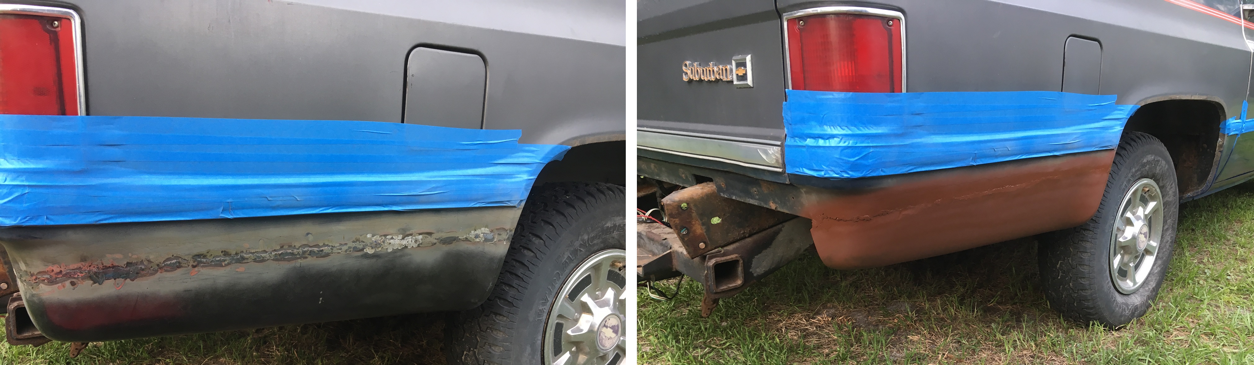 1987 Chevrolet Suburban body work