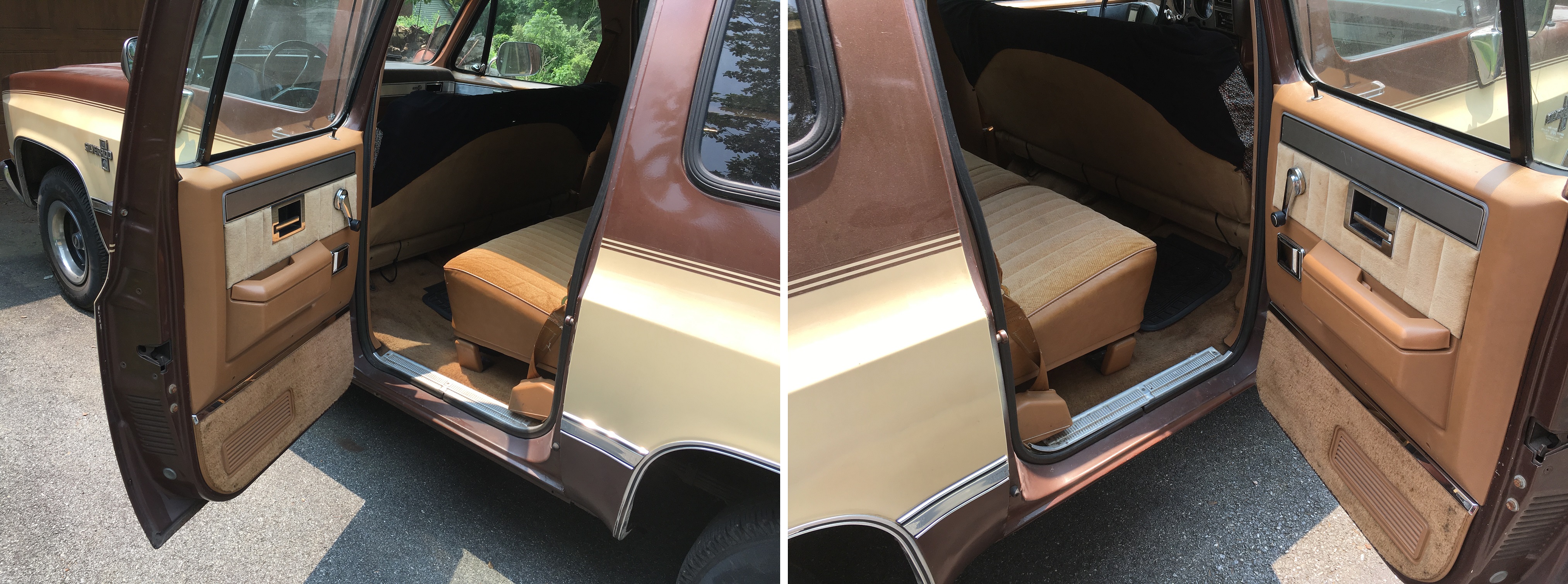 1988 Suburban rear doors refurbished