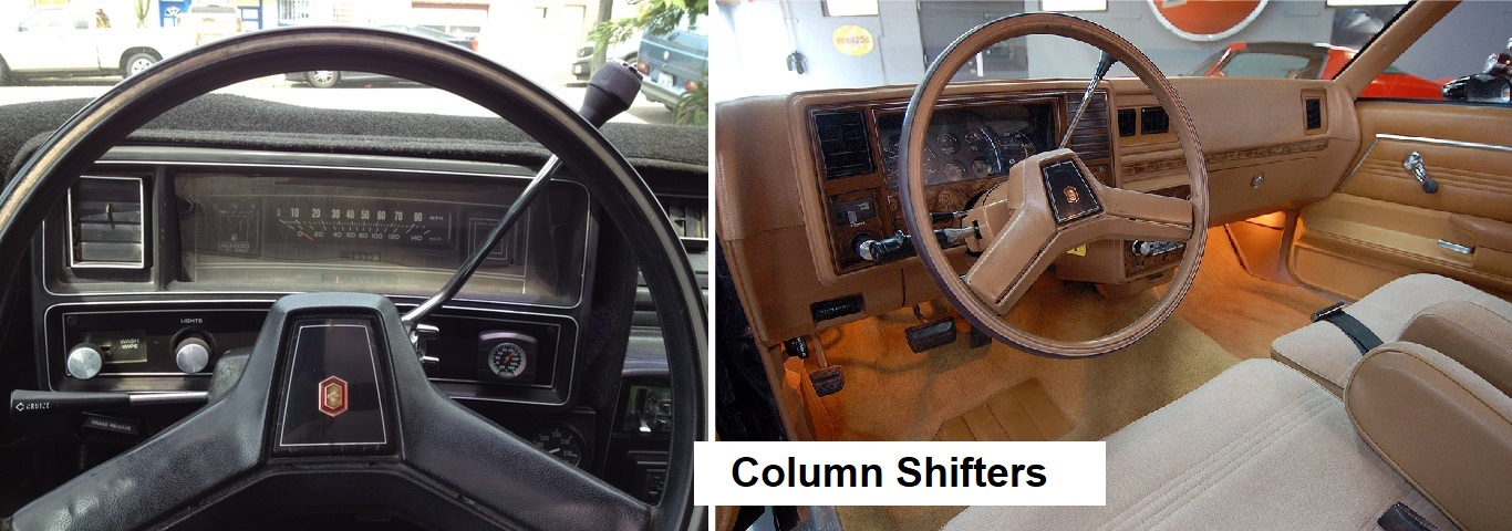 El Camino steering column shift