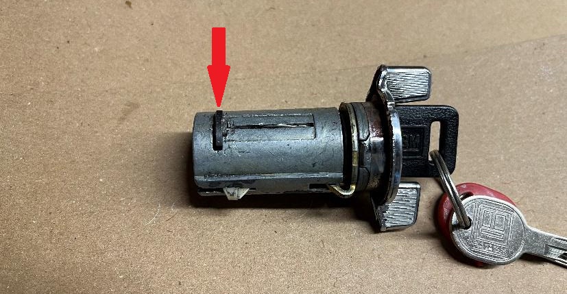 El Camino steering column disassembly