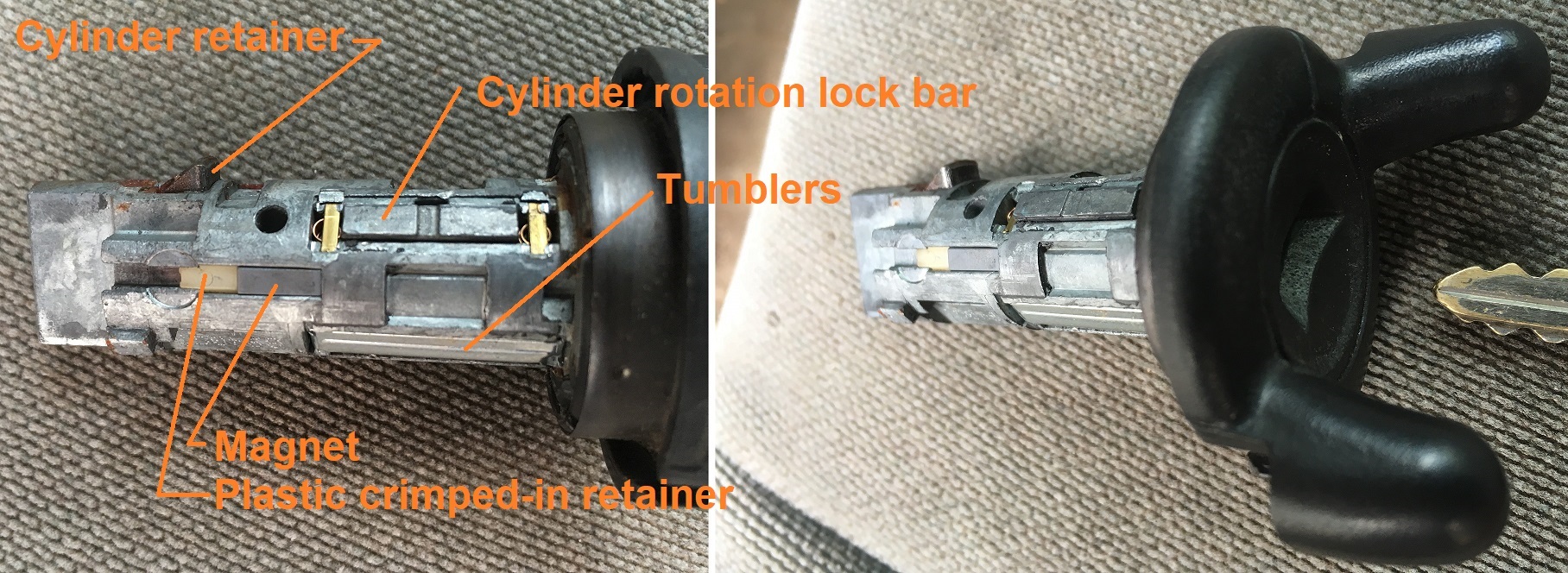 Passlock II lock cylinder