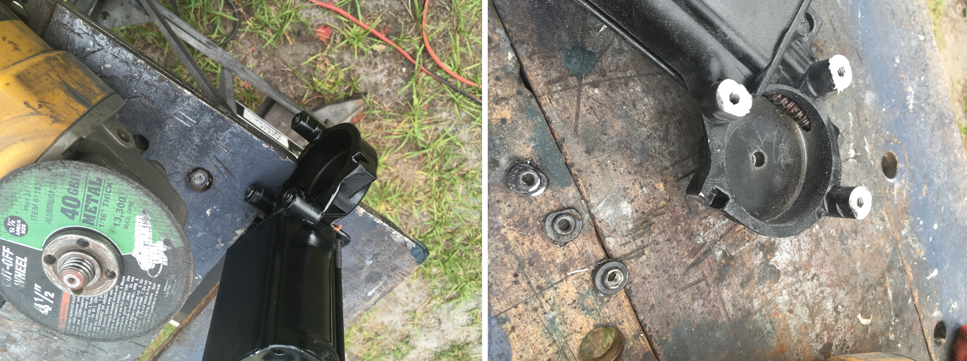 Square body tailgate window motors