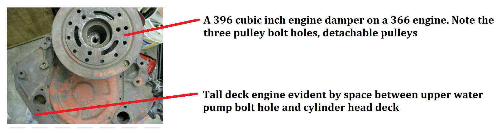 tall deck engine damper