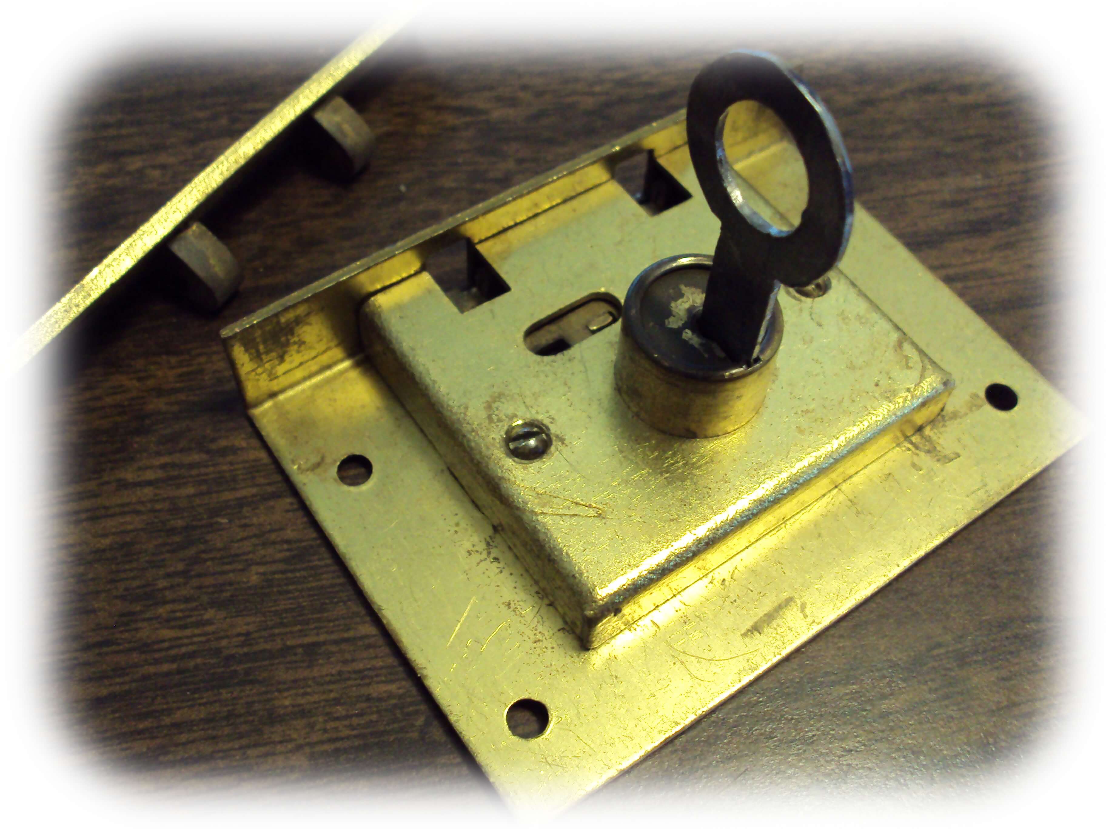 antique lock